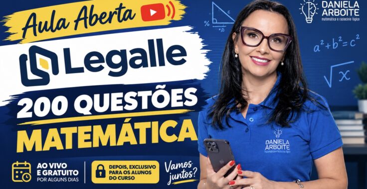 Matemática LEGALLE – Resolução de questões